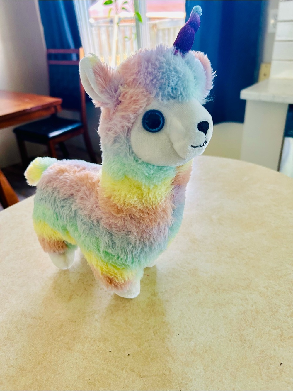 Plush Rainbow Unicorn Llama Plush